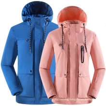 High Quality Waterproof Breathable Softshell Couples Unisex Outdoor Trekking Jacket